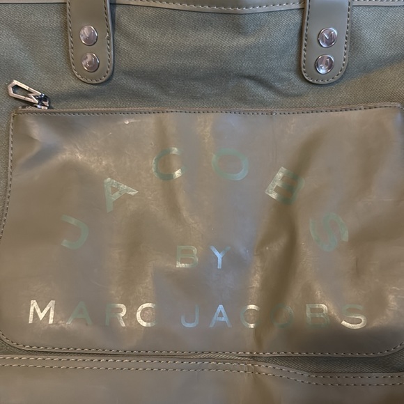 Marc Jacobs Canvas Tote with Leather Accents - Picture 3 of 8